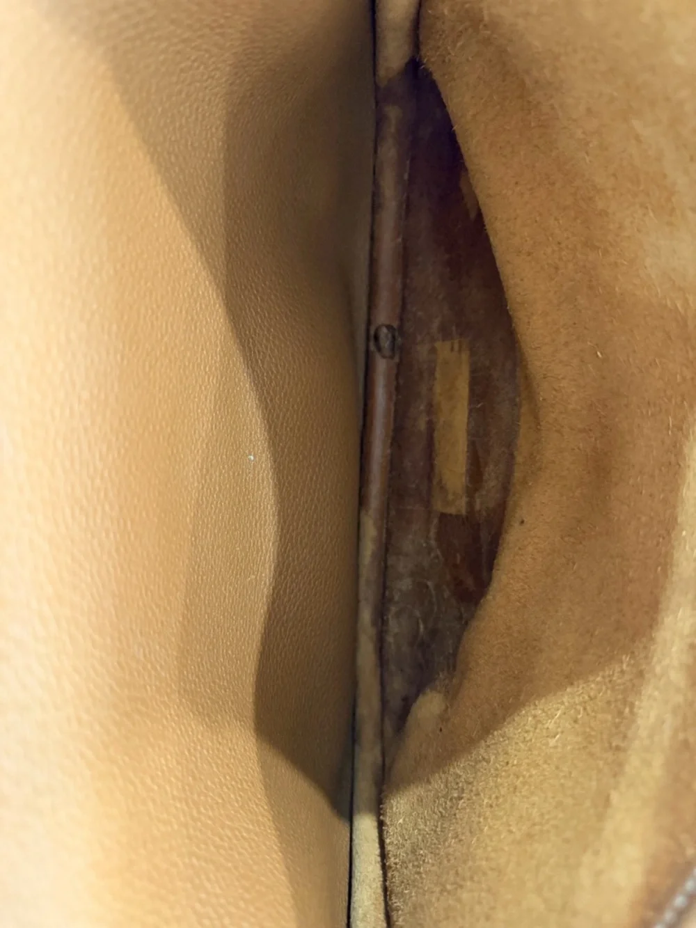 Hermes Brown Evelyne Leather Crossbody Bag - Picture 6 of 13